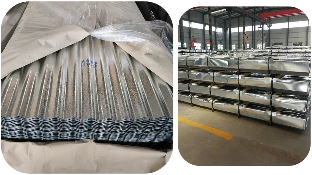 China Manufacturer Steel Corrugated Roof Sheet Galvanized Steel Sheet