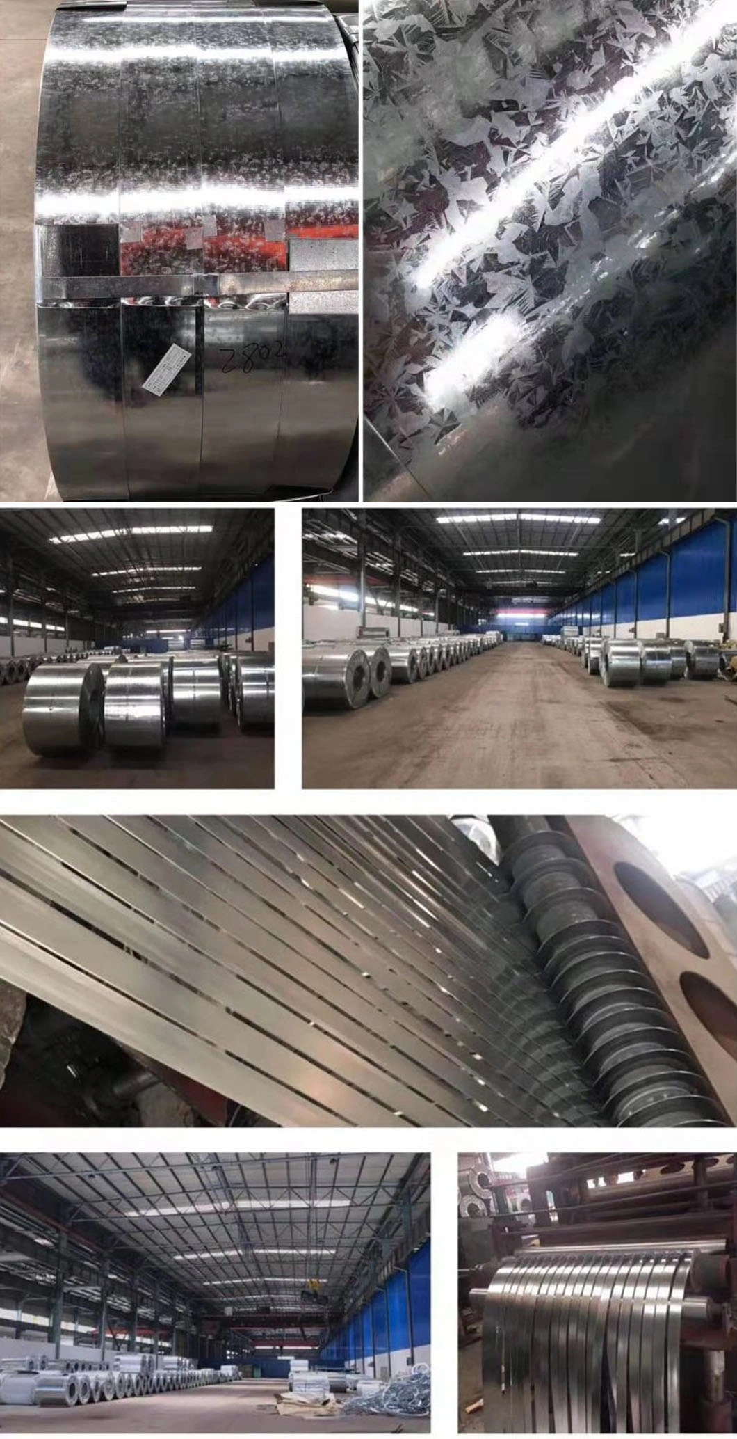 China Factory Cold Rolled Galvanized Coil Steel Hot Dipped Z275 Z180 Zinc Coating Galvanized Steel Coil Price