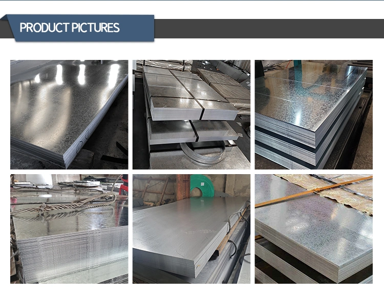 Excellent Performance Hot Dipped Zinc Coated Galvanized Steel Plate