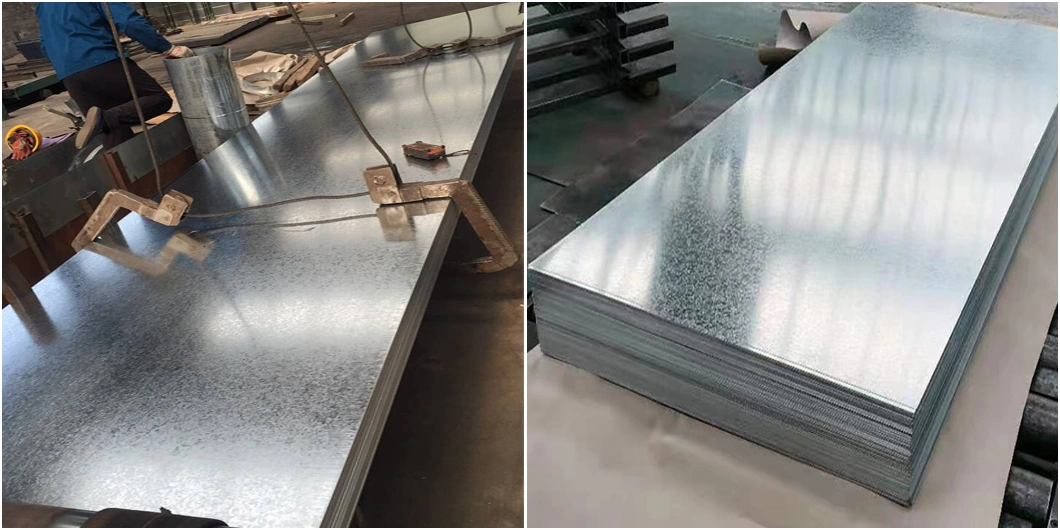 Gi Dx51d ASTM A653 Z275 Hot Dipped Galvalume Cold Rolled G350 G450 G550 S350gd Galvanised Zinc Coated Galvanized Steel Sheet