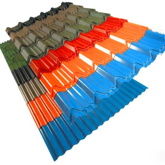 Roofing Sheet Price Per Ton Ppcg Decorative Zinc Metal Roofs Coated Color Steel Sheet