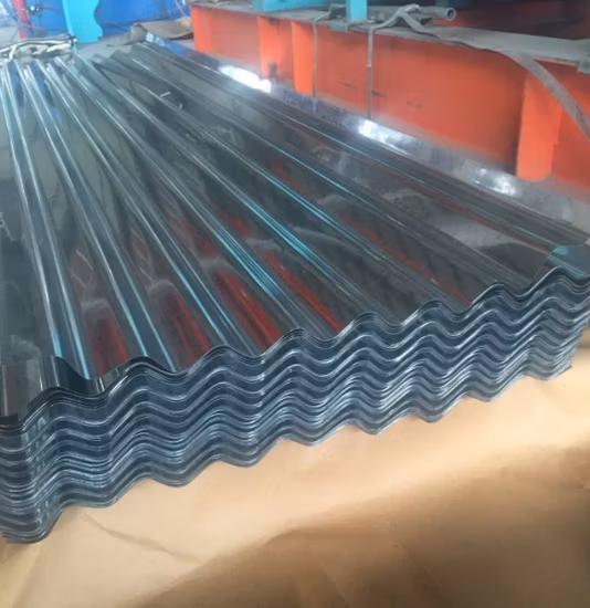 Galvanized Steel Roofing Sinusoidal Profile Sheet Corrugated Steel Roof Sheet
